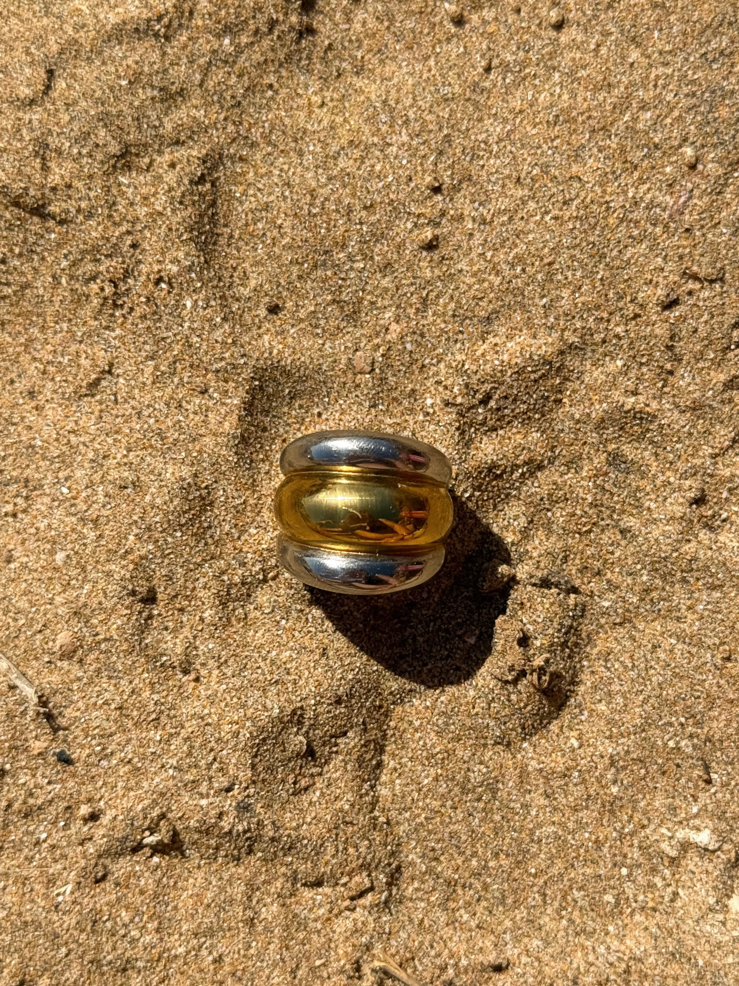 Marlo Mixed Metal Statement Ring