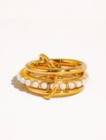 Esther Pearl Stacked Ring