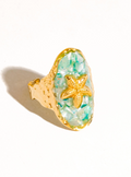 Isa Turquoise Starfish Ring