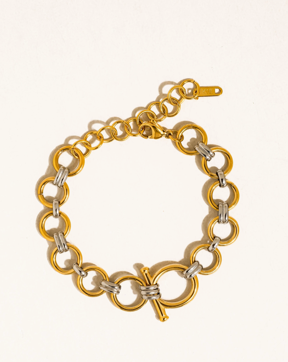 Antonia Mixed Metal Chain Bracelet