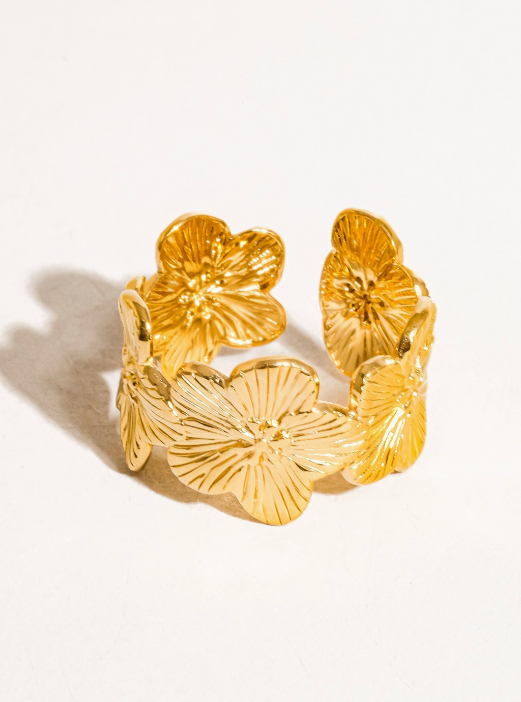 Lindsey Hibiscus Ring