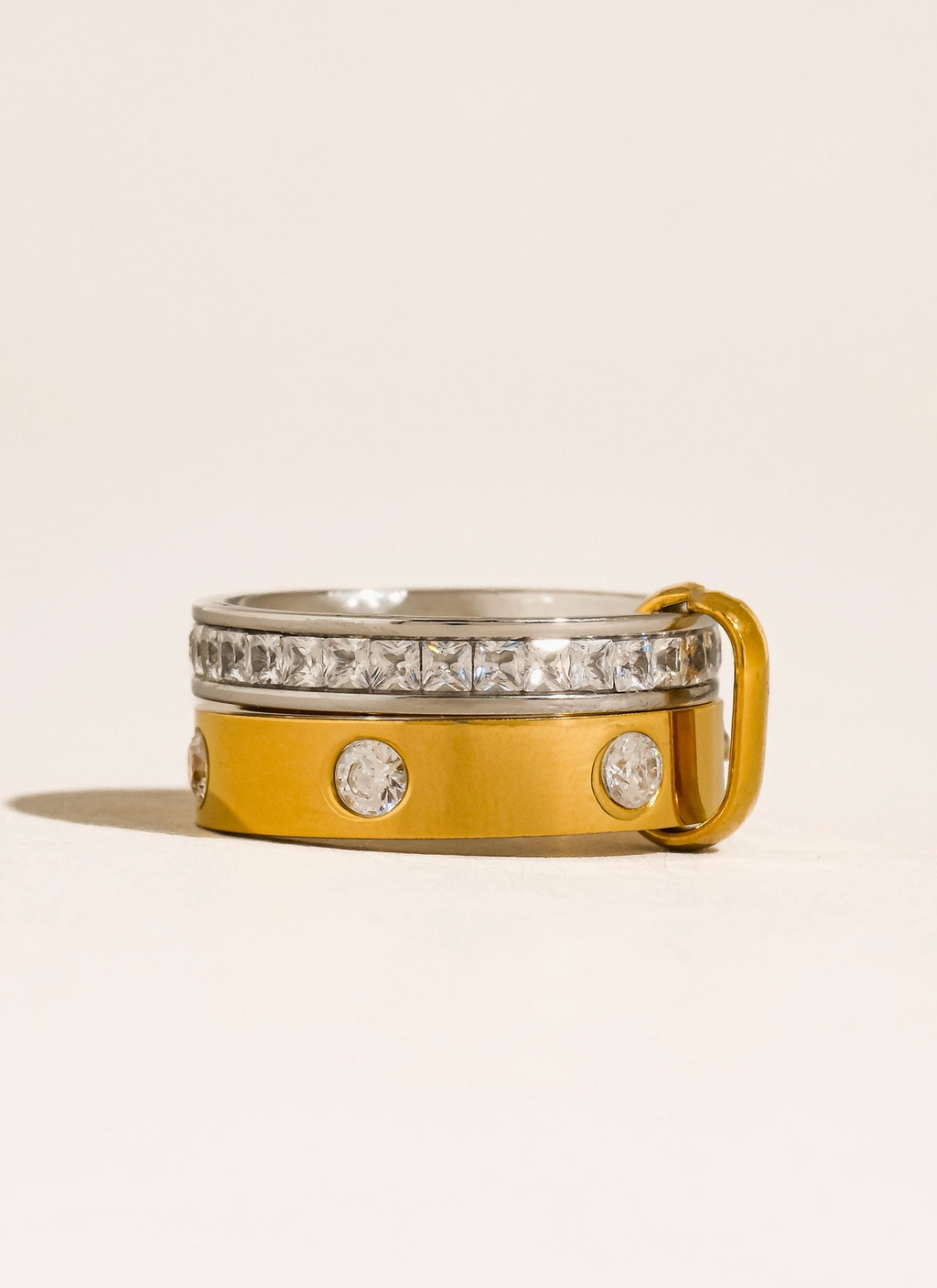 Emma CZ Stacked Ring