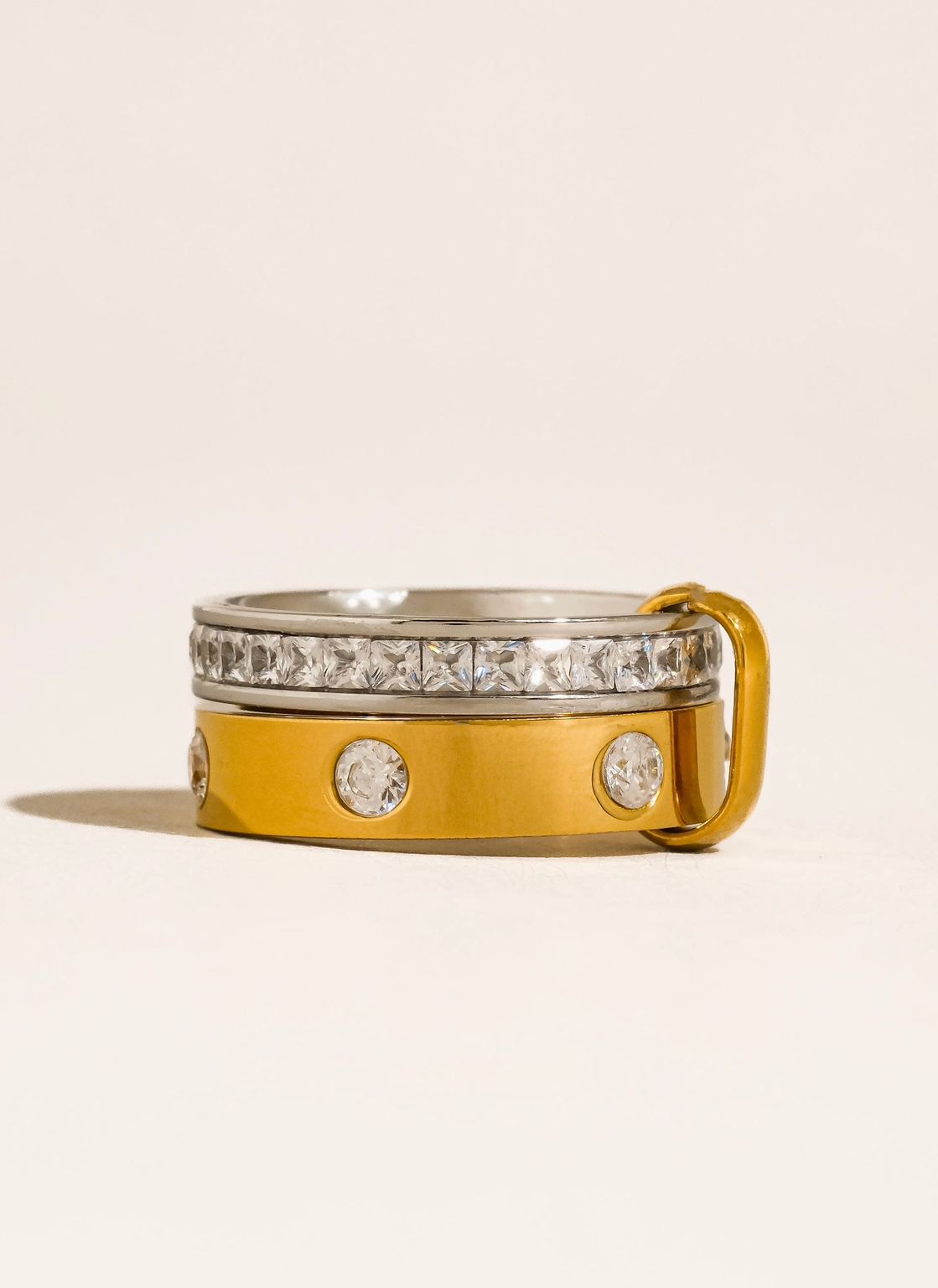 Emma CZ Stacked Ring